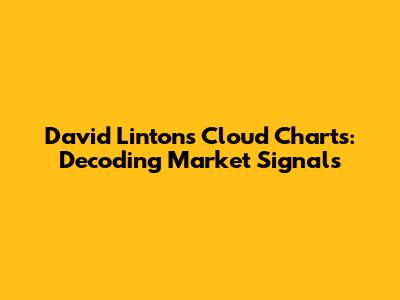 David Linton's Cloud Charts: Decoding Market Signals