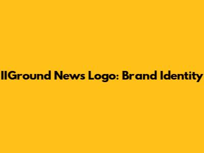 IIGround News Logo: Brand Identity