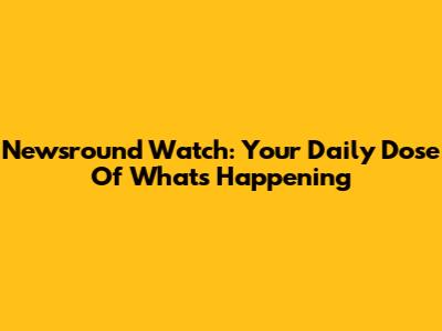Newsround Watch: Your Daily Dose Of What's Happening
