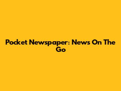 Pocket Newspaper: News On The Go