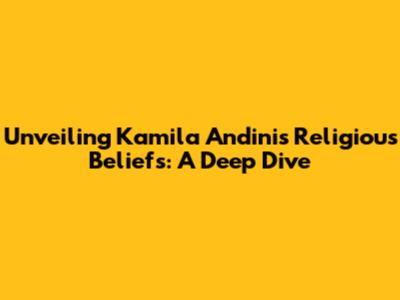 Unveiling Kamila Andini's Religious Beliefs: A Deep Dive